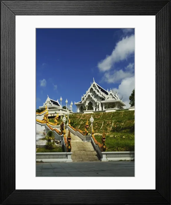 Framed Print : Kaewkorawaram temple in Krabi Town, Krabi Province, Thailand, Southeast Asia, Asia Framed Print : Kaewkorawaram temple in Krabi Town, Krabi Province, Thailand, Southeast Asia, Asia