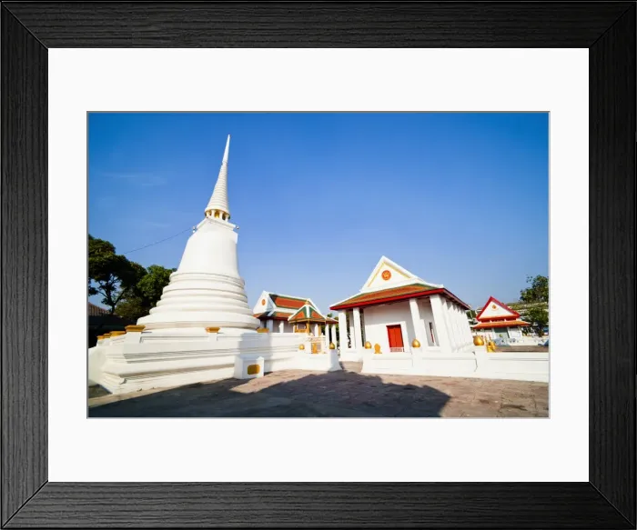 Framed Print : Wat Mani Chonlakhan, a Buddhist Temple in Lop Buri, Thailand, Southeast Asia, Asia Framed Print : Wat Mani Chonlakhan, a Buddhist Temple in Lop Buri, Thailand, Southeast Asia, Asia