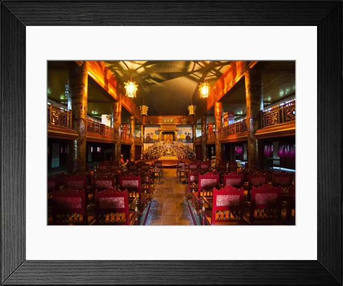 Framed Print : Performance hall in Hue Citadel, The Imperial City of Hue, UNESCO World Heritage Site, Vietnam, Indochina, Southeast Asia, Asia Framed Print : Performance hall in Hue Citadel, The Imperial City of Hue, UNESCO World Heritage Site, Vietnam, Indochina, Southeast Asia, Asia