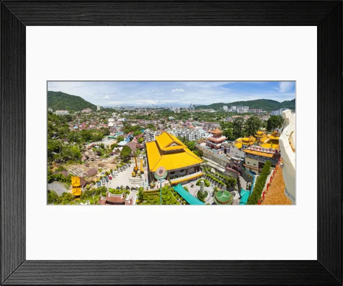 Framed Print : View over George Town from Kek Lok Si Temple, Penang, Malaysia, Southeast Asia, Asia Framed Print : View over George Town from Kek Lok Si Temple, Penang, Malaysia, Southeast Asia, Asia