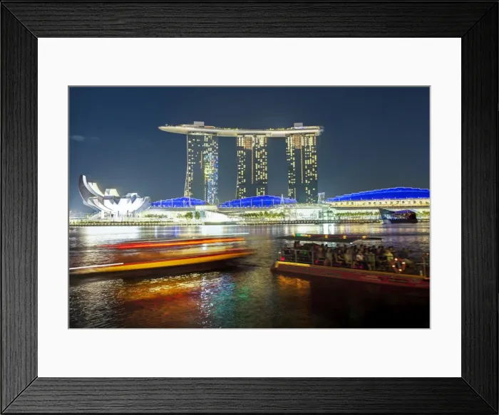 Framed Print : Marina Bay Sands, Marina Bay, Singapore, Southeast Asia, Asia Framed Print : Marina Bay Sands, Marina Bay, Singapore, Southeast Asia, Asia
