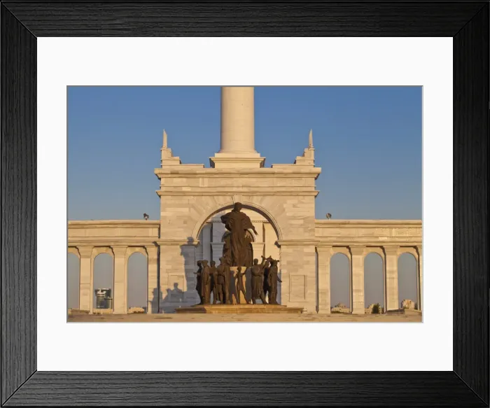 Framed Print : KazakYeli monument (Kazakh Country). Astana, Kazakhstan, Central Asia, Asia Framed Print : KazakYeli monument (Kazakh Country). Astana, Kazakhstan, Central Asia, Asia