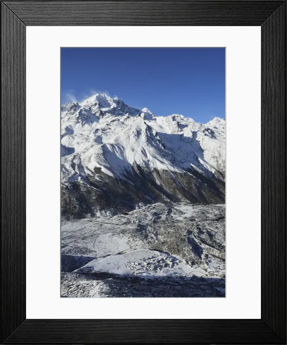 Framed Print : Kyanjin Gumba village and Langtang valley, Langtang National Park, Bagmati, Central Region (Madhyamanchal), Nepal, Himalayas, Asia Framed Print : Kyanjin Gumba village and Langtang valley, Langtang National Park, Bagmati, Central Region (Madhyamanchal), Nepal, Himalayas, Asia