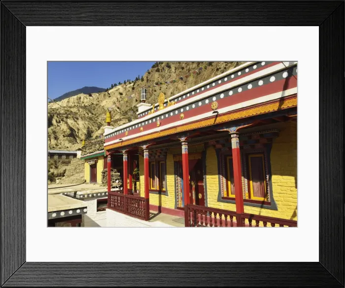 Framed Print : Gomba, Marpha, Annapurna Conservation Area, Mustang District, Dhawalagiri (Dhaulagiri), Western Region (Pashchimanchal), Nepal, Asia Framed Print : Gomba, Marpha, Annapurna Conservation Area, Mustang District, Dhawalagiri (Dhaulagiri), Western Region (Pashchimanchal), Nepal, Asia
