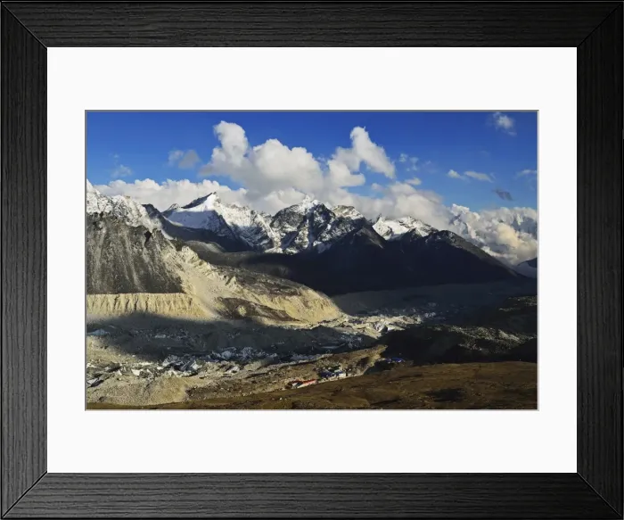 Framed Print : Khumbu Glacier and Gorak Shep seen from Kala Patthar, Sagarmatha National Park, UNESCO World Heritage Site, Solukhumbu District, Sagarmatha, Eastern Region (Purwanchal), Nepal, Himalayas, Asia Framed Print : Khumbu Glacier and Gorak Shep seen from Kala Patthar, Sagarmatha National Park, UNESCO World Heritage Site, Solukhumbu District, Sagarmatha, Eastern Region (Purwanchal), Nepal, Himalayas, Asia