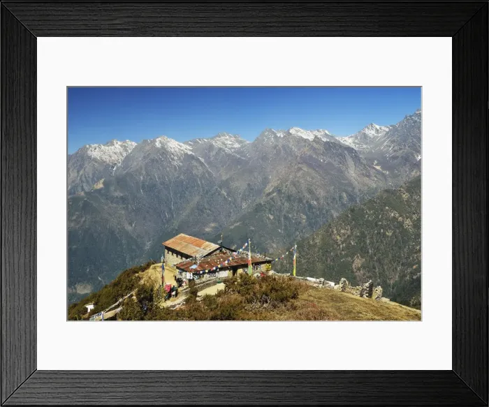 Framed Print : View of Langtang mountain range, Langtang National Park, Bagmati, Central Region (Madhyamanchal), Nepal, Himalayas, Asia Framed Print : View of Langtang mountain range, Langtang National Park, Bagmati, Central Region (Madhyamanchal), Nepal, Himalayas, Asia