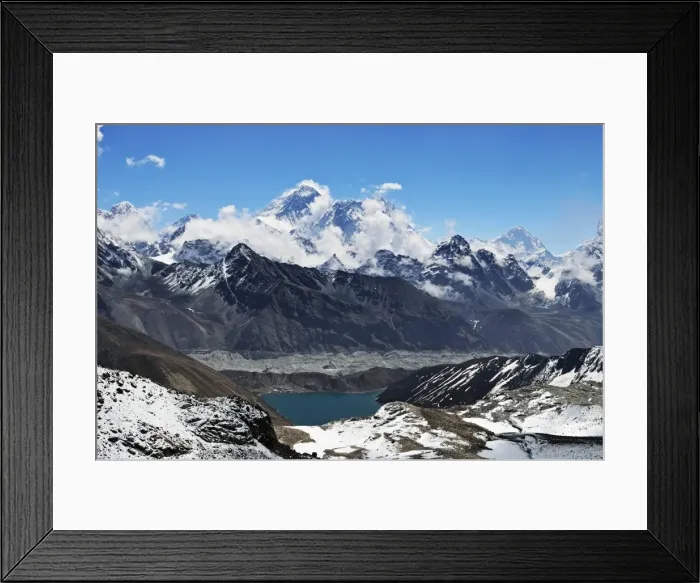 Framed Print : View from Renjo Pass of Mount Everest, Everest Himalayan Range and Gokyo Lake, Sagarmatha National Park, UNESCO World Heritage Site, Solukhumbu District, Sagarmatha, Eastern Region (Purwanchal), Nepal, Himalayas, Asia Framed Print : View from Renjo Pass of Mount Everest, Everest Himalayan Range and Gokyo Lake, Sagarmatha National Park, UNESCO World Heritage Site, Solukhumbu District, Sagarmatha, Eastern Region (Purwanchal), Nepal, Himalayas, Asia