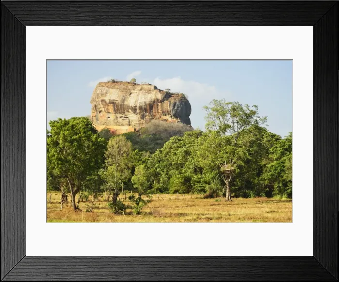 Framed Print : Sigiriya (Lion Rock), UNESCO World Heritage Site, Sri Lanka, Asia Framed Print : Sigiriya (Lion Rock), UNESCO World Heritage Site, Sri Lanka, Asia