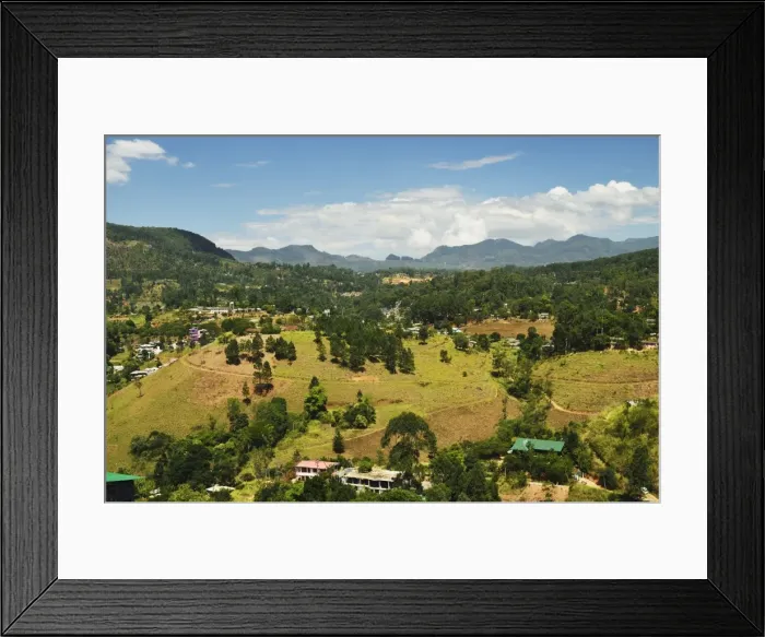 Framed Print : Central Highlands, Sri Lanka, Asia Framed Print : Central Highlands, Sri Lanka, Asia