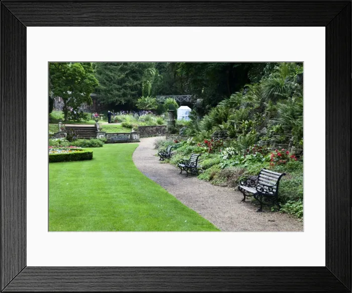 Framed Print : The Plantation Garden, Norwich, Norfolk, England, United Kingdom, Europe