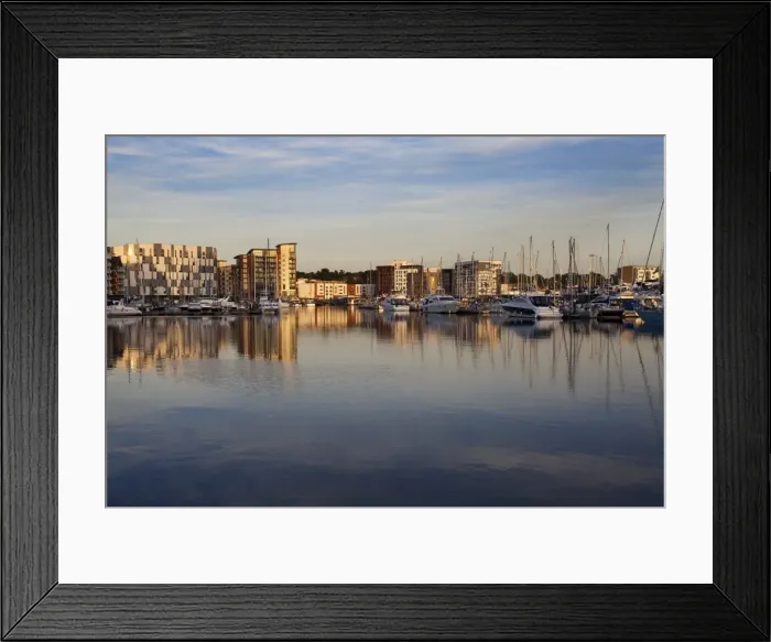 Framed Print : Ipswich Marina at sunset, Ipswich, Suffolk, England, United Kingdom, Europe Framed Print : Ipswich Marina at sunset, Ipswich, Suffolk, England, United Kingdom, Europe