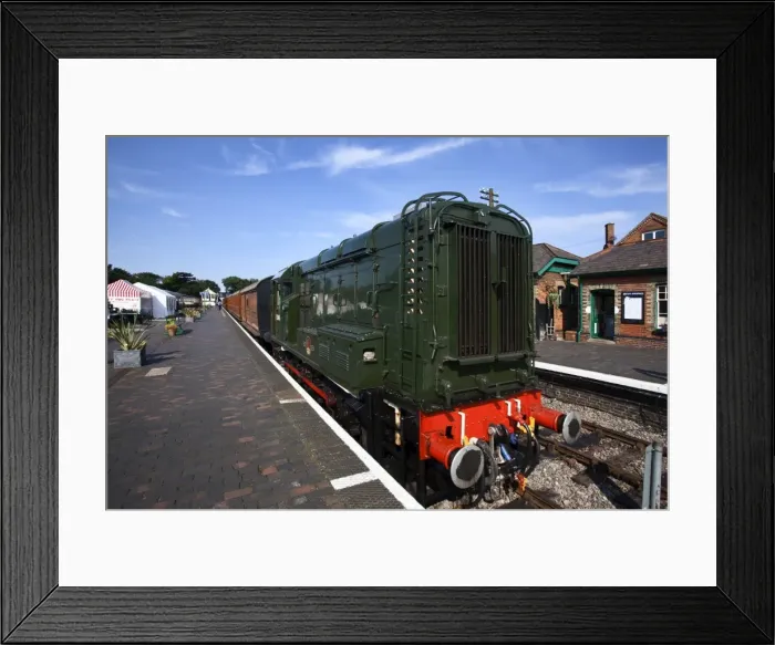 Framed Print : Class 08 Locomotive D3940 on the Poppy Line, North Norfolk Railway, at Sheringham, Norfolk, England, United Kingdom, Europe Framed Print : Class 08 Locomotive D3940 on the Poppy Line, North Norfolk Railway, at Sheringham, Norfolk, England, United Kingdom, Europe