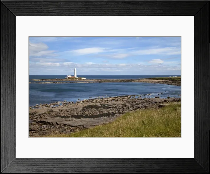 Framed Print : St. Marys Lighthouse on St. Marys Island, Whitley Bay, North Tyneside, Tyne and Wear, England, United Kingdom, Europe Framed Print : St. Marys Lighthouse on St. Marys Island, Whitley Bay, North Tyneside, Tyne and Wear, England, United Kingdom, Europe