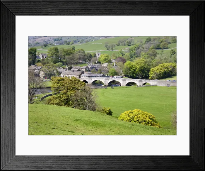 Framed Print : The Village of Burnsall in Wharfedale, Yorkshire Dales, Yorkshire, England, United Kingdom, Europe Framed Print : The Village of Burnsall in Wharfedale, Yorkshire Dales, Yorkshire, England, United Kingdom, Europe
