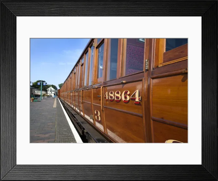 Framed Print : Vintage LNER rolling stock on the Poppy Line, North Norfolk Railway, at Sheringham, Norfolk, England, United Kingdom, Europe Framed Print : Vintage LNER rolling stock on the Poppy Line, North Norfolk Railway, at Sheringham, Norfolk, England, United Kingdom, Europe