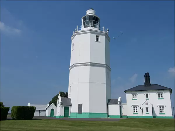 North Foreland Lighthouse, Broadstairs, Kent, England, United Kingdom, Europe