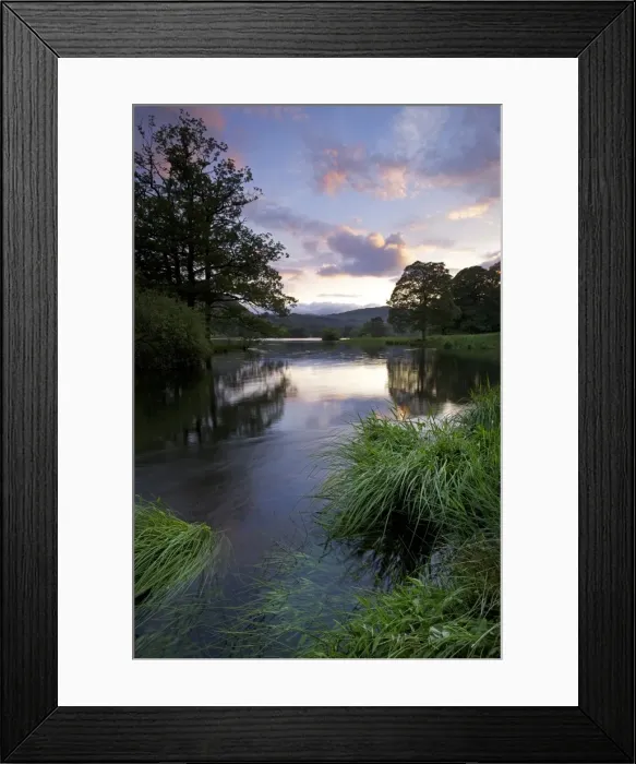 Framed Print : Sunset, Rydal Water, Lake District National Park, Cumbria, England, United Kingdom, Europe Framed Print : Sunset, Rydal Water, Lake District National Park, Cumbria, England, United Kingdom, Europe