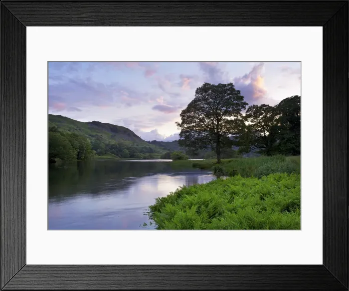 Framed Print : Sunset, Rydal Water, Lake District National Park, Cumbria, England, United Kingdom, Europe Framed Print : Sunset, Rydal Water, Lake District National Park, Cumbria, England, United Kingdom, Europe