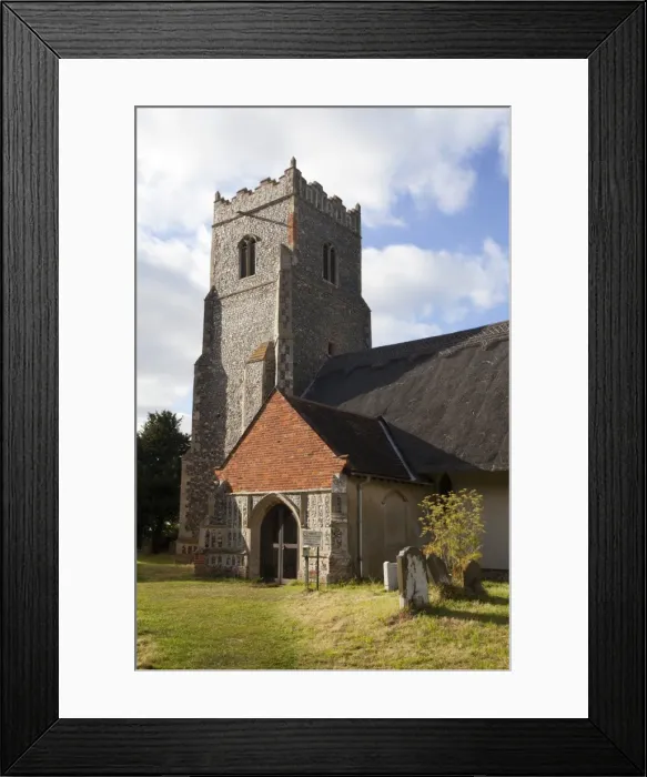 Framed Print : St. Botolphs Church at Iken, Suffolk, England, United Kingdom, Europe Framed Print : St. Botolphs Church at Iken, Suffolk, England, United Kingdom, Europe
