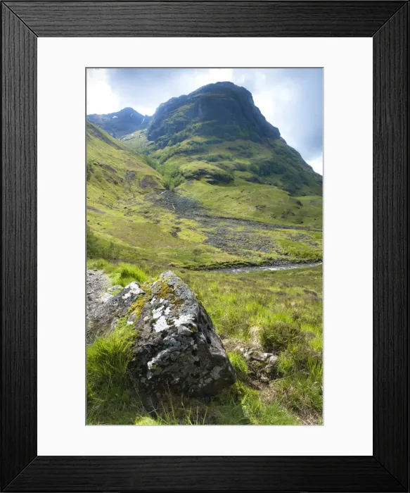 Framed Print : Glen Coe, south of Fort William, Scotlish Highlands, Scotland, United Kingdom, Europe