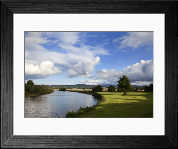 Framed Print : River Tweed with the Cheviots beyond from Henderson Park at Coldstream, Scottish Borders, Scotland, United Kingdom, Europe Framed Print : River Tweed with the Cheviots beyond from Henderson Park at Coldstream, Scottish Borders, Scotland, United Kingdom, Europe