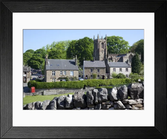 Framed Print : Hartington Village and church, Peak District, Derbyshire, England, United Kingdom, Europe Framed Print : Hartington Village and church, Peak District, Derbyshire, England, United Kingdom, Europe