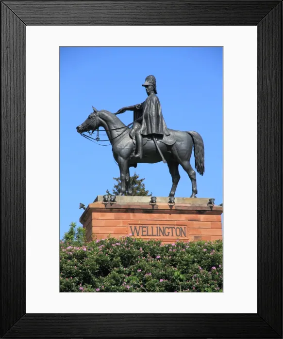 Framed Print : Wellington Monument, Aldershot, Hampshire, England, United Kingdom, Europe