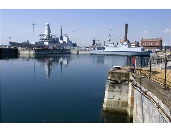 Historic Docks, Portsmouth, Hampshire, England, United Kingdom, Europe