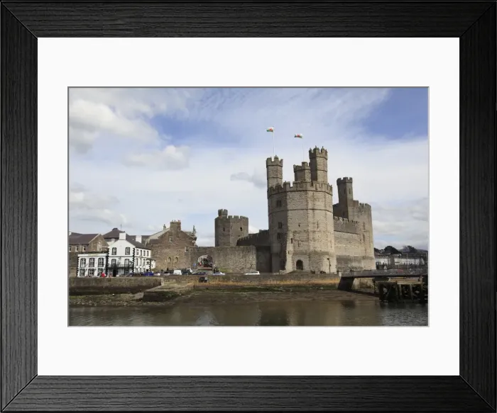 Framed Print : Caernarfon Castle, UNESCO World Heritage Site, Caernarfon, Gwynedd, North Wales, Wales, United Kingdom, Europe Framed Print : Caernarfon Castle, UNESCO World Heritage Site, Caernarfon, Gwynedd, North Wales, Wales, United Kingdom, Europe