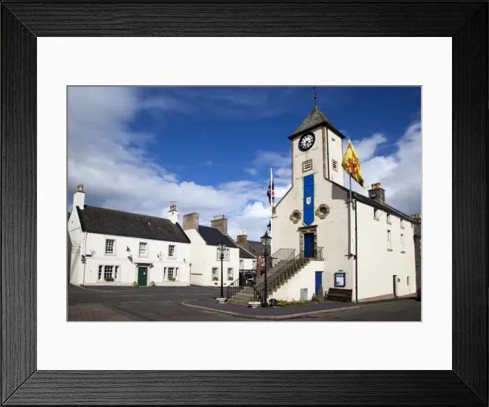 Framed Print : The Town Hall, former Tollbooth, in the Market Place at Lauder, Scottish Borders, Scotland, United Kingdom, Europe Framed Print : The Town Hall, former Tollbooth, in the Market Place at Lauder, Scottish Borders, Scotland, United Kingdom, Europe