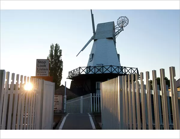 Rye windmill, Rye, East Sussex, England, United Kingdom, Europe