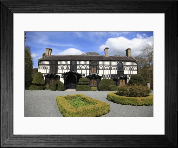 Framed Print : Plas Newydd, Museum, Llangollen, Dee Valley, Denbighshire, North Wales, Wales, United Kingdom, Europe Framed Print : Plas Newydd, Museum, Llangollen, Dee Valley, Denbighshire, North Wales, Wales, United Kingdom, Europe