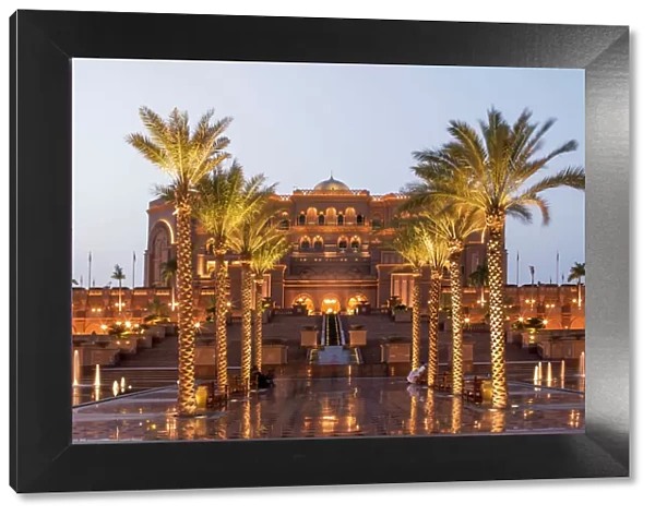 Emirates Palace Hotel, Abu Dhabi, United Arab Emirates, Middle East
