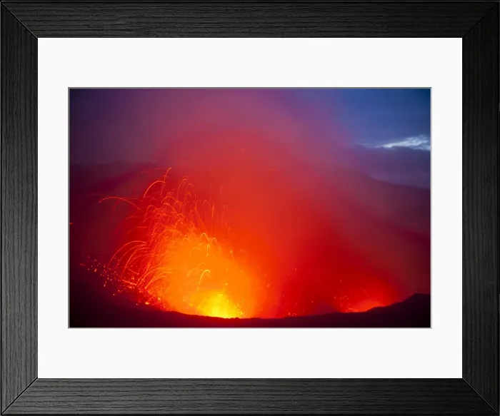 Framed Print : Volcano eruptions at the Volcano Yasur, Island of Tanna, Vanuatu, South Pacific, Pacific Framed Print : Volcano eruptions at the Volcano Yasur, Island of Tanna, Vanuatu, South Pacific, Pacific