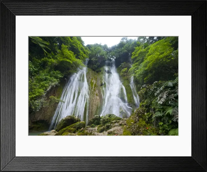 Framed Print : Beautiful Mele-Maat cascades in Port Vila, Island of Efate, Vanuatu, South Pacific, Pacific Framed Print : Beautiful Mele-Maat cascades in Port Vila, Island of Efate, Vanuatu, South Pacific, Pacific
