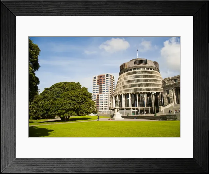 Framed Print : Beehive, the New Zealand Parliament Buildings, Wellington, North Island, New Zealand, Pacific Framed Print : Beehive, the New Zealand Parliament Buildings, Wellington, North Island, New Zealand, Pacific