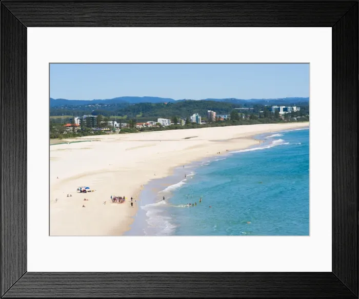 Framed Print : Surf school on Coolangatta Beach, Gold Coast, Queensland, Australia, Pacific Framed Print : Surf school on Coolangatta Beach, Gold Coast, Queensland, Australia, Pacific