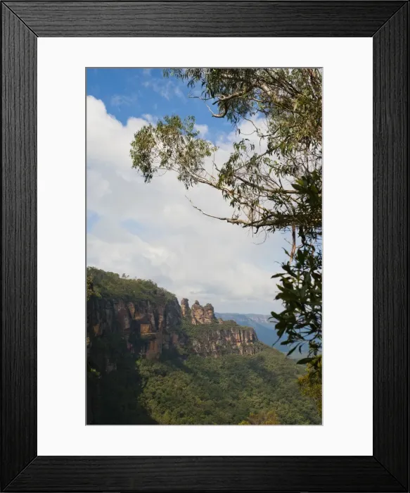 Framed Print : The Three Sisters, Blue Mountains, Katoomba, New South Wales, Australia, Pacific Framed Print : The Three Sisters, Blue Mountains, Katoomba, New South Wales, Australia, Pacific