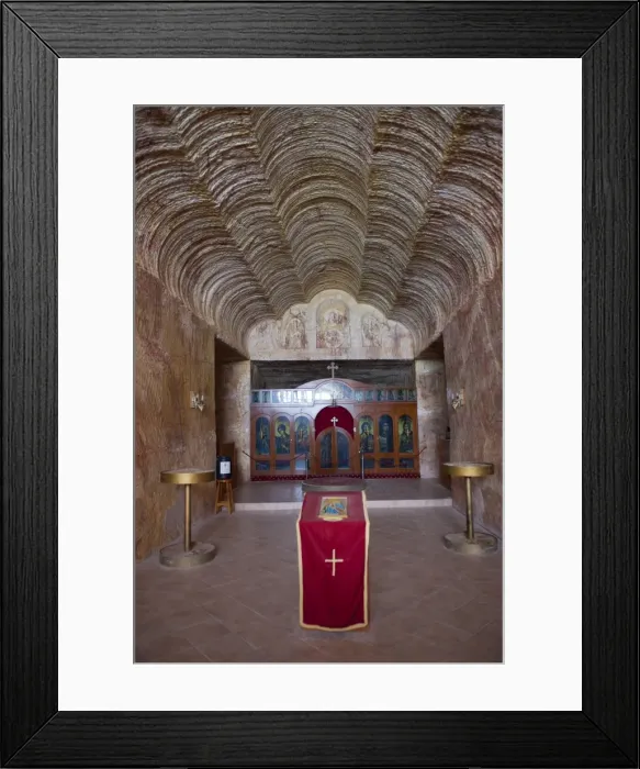 Framed Print : Underground church, Coober Pedy, South Australia, Australia, Pacific Framed Print : Underground church, Coober Pedy, South Australia, Australia, Pacific