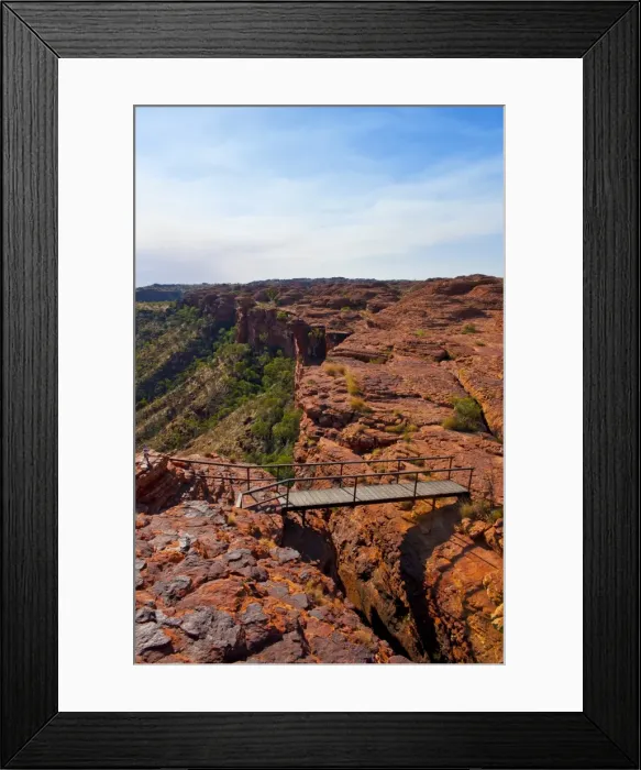 Framed Print : Kings Canyon, Northern Territory, Australia, Pacific Framed Print : Kings Canyon, Northern Territory, Australia, Pacific