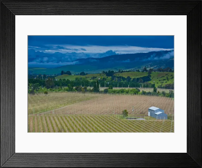 Framed Print : Little house in a agricultural field in Western Tasmania, Australia, Pacific Framed Print : Little house in a agricultural field in Western Tasmania, Australia, Pacific