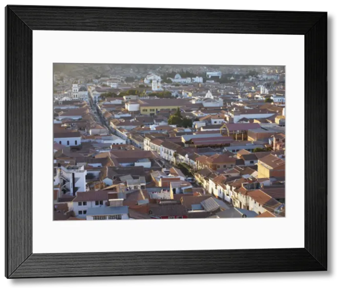 Framed Print : View of Sucre, UNESCO World Heritage Site, Bolivia, South America Framed Print : View of Sucre, UNESCO World Heritage Site, Bolivia, South America