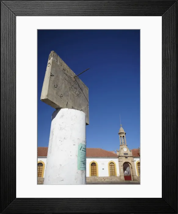 Framed Print : Sundial in Plaza Anzures, Sucre, UNESCO World Heritage Site, Bolivia, South America Framed Print : Sundial in Plaza Anzures, Sucre, UNESCO World Heritage Site, Bolivia, South America