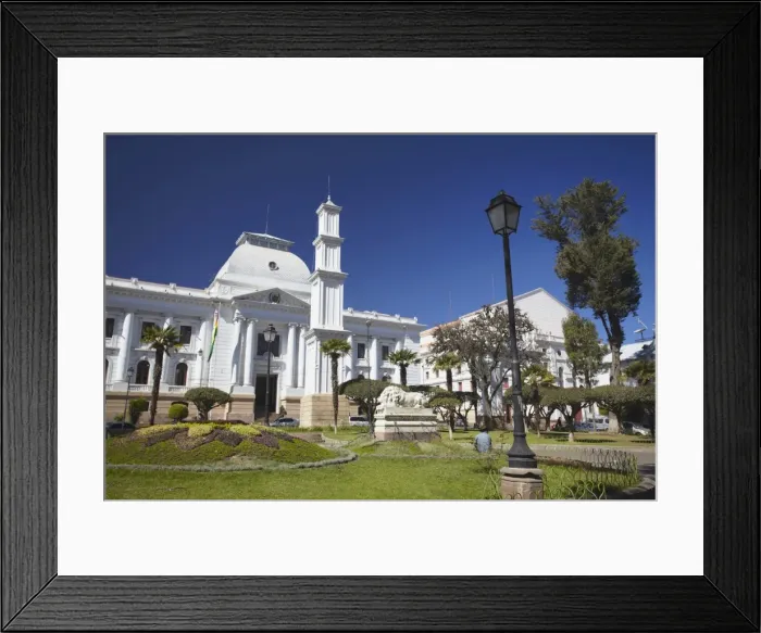 Framed Print : Supreme Court, Sucre, UNESCO World Heritage Site, Bolivia, South America Framed Print : Supreme Court, Sucre, UNESCO World Heritage Site, Bolivia, South America