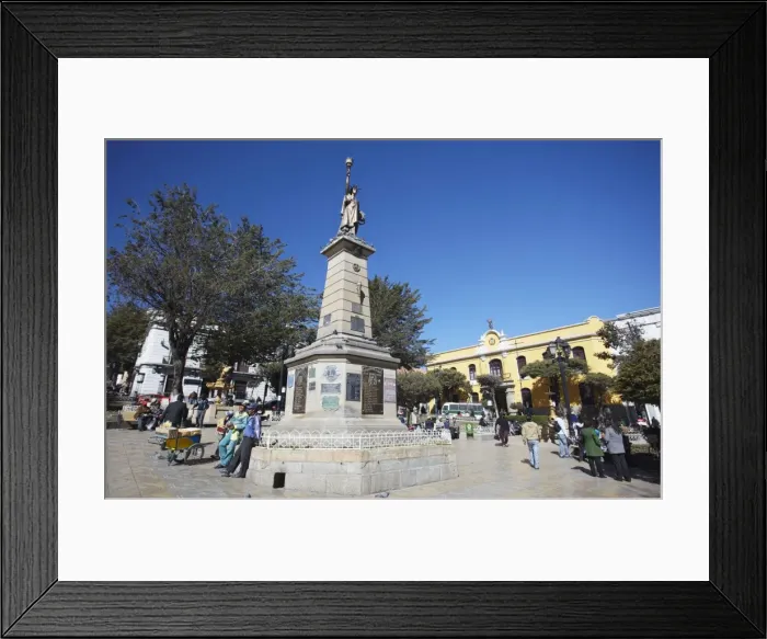 Framed Print : Plaza 10 de Noviembre, Potosi, UNESCO World Heritage Site, Bolivia, South America Framed Print : Plaza 10 de Noviembre, Potosi, UNESCO World Heritage Site, Bolivia, South America