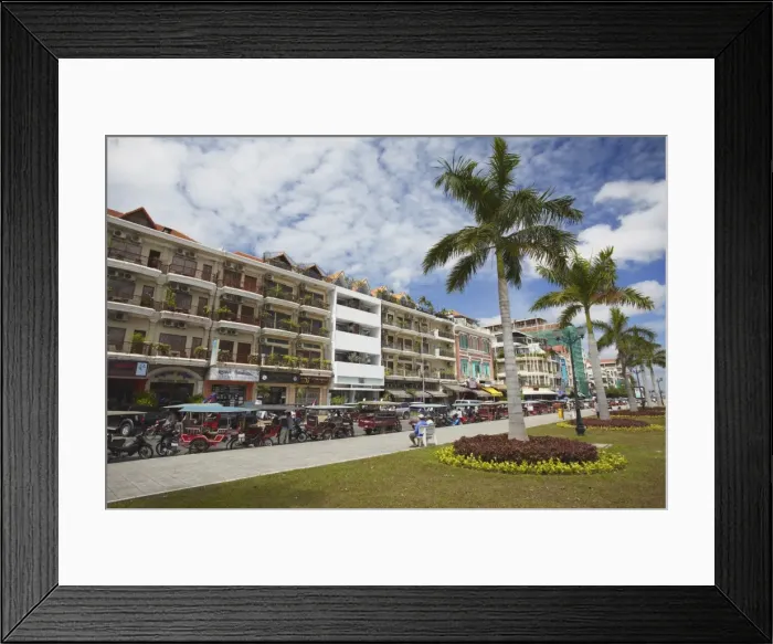 Framed Print : Sisowath Quay, Phnom Penh, Cambodia, Indochina, Southeast Asia, Asia Framed Print : Sisowath Quay, Phnom Penh, Cambodia, Indochina, Southeast Asia, Asia