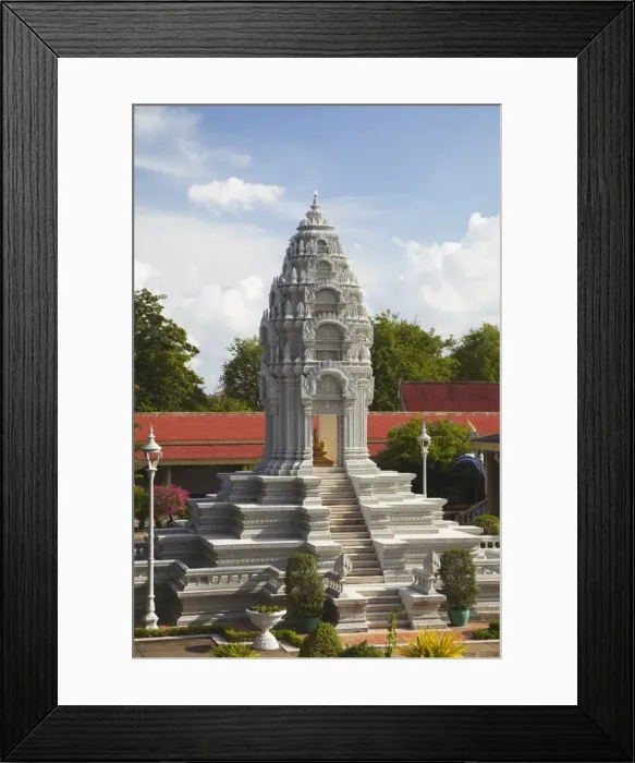 Framed Print : Kantha Bopha Stupa at Silver Pagoda in Royal Palace, Phnom Penh, Cambodia, Indochina, Southeast Asia, Asia Framed Print : Kantha Bopha Stupa at Silver Pagoda in Royal Palace, Phnom Penh, Cambodia, Indochina, Southeast Asia, Asia
