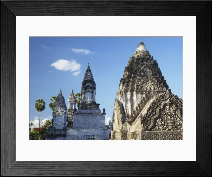 Framed Print : Stupas at Wat Nokor, Kampong Cham, Cambodia, Indochina, Southeast Asia, Asia Framed Print : Stupas at Wat Nokor, Kampong Cham, Cambodia, Indochina, Southeast Asia, Asia