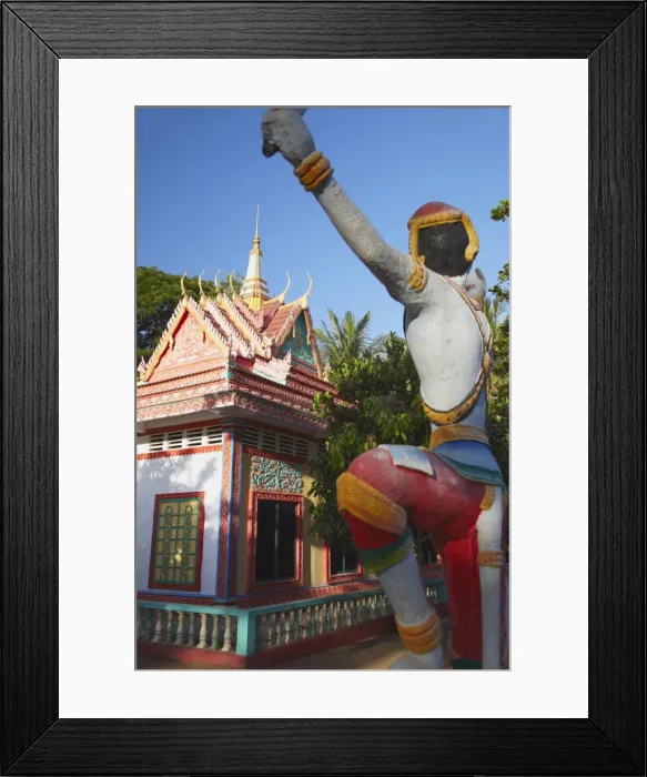 Framed Print : Wat Han Chey, Kampong Cham, Cambodia, Indochina, Southeast Asia, Asia Framed Print : Wat Han Chey, Kampong Cham, Cambodia, Indochina, Southeast Asia, Asia