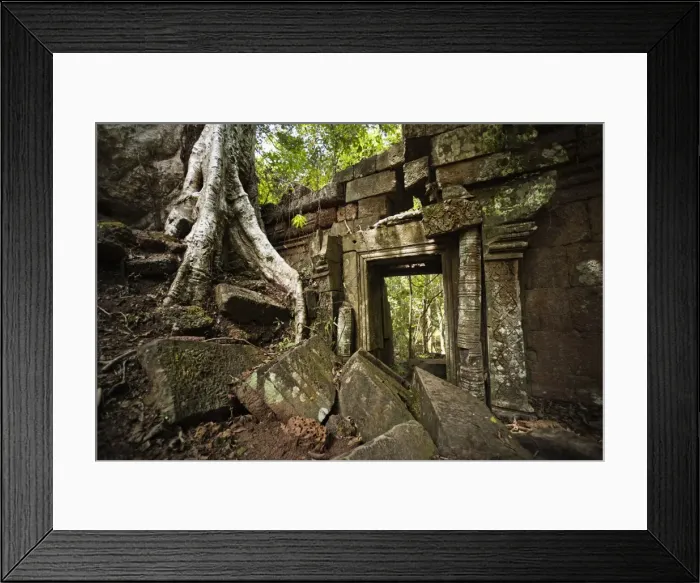 Framed Print : Gateway ruins, Angkor, UNESCO World Heritage Site, Siem Reap, Cambodia, Indochina, Southeast Asia, Asia Framed Print : Gateway ruins, Angkor, UNESCO World Heritage Site, Siem Reap, Cambodia, Indochina, Southeast Asia, Asia